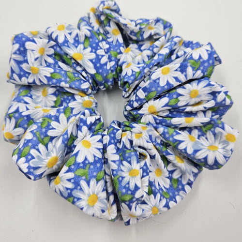 Blue Daisy XL Scrunchie