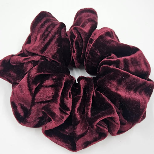 Burgandy Velvet XL Scrunchie