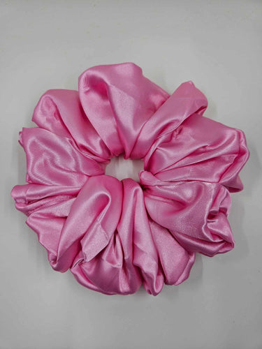 Baby Pink Satin XL Scrunchie