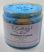 Load image into Gallery viewer, Blueberry &amp; Lemon Whipped Sugar Soap