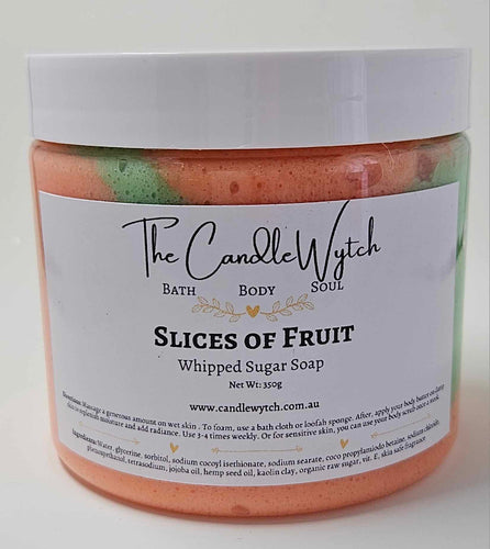 Slices of Fruit Whipped Sugar Soap