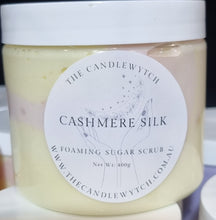 Load image into Gallery viewer, Cashmere Silk ~ Foaming Sugar Scrub