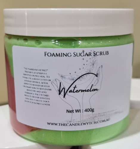 Watermelon Foaming Sugar Scrub